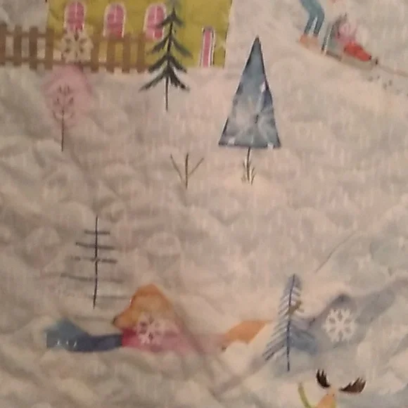 🙊  Elise &  James Pillow Village Holiday  Bedding Case ELC 💚🤍💙💕💜💛🧡 - Picture 6 of 15